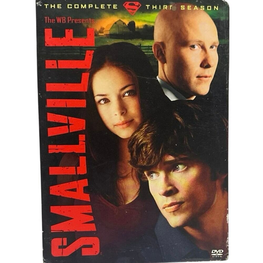 Smallville- The Complete Season 3 on DVD -6 DVD set.
